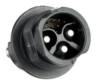 dmz-11pmmc-qc8001 Amphenol Industrial Circular Connector, 11 Contacts, Push Pull, Plug, Male, IP68, X-LOK Series