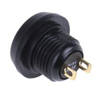 59-512 ITW Switches 59 Series Miniature Push Button Switch, Momentary, Panel Mount, 13.65mm Cutout, SPST, Clear LED, 125V ac,
