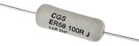 er58100rjt TE Connectivity 100Ω Wire Wound Resistor 7W ±5% ER58100RJT