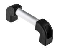 702-7822 RS PRO Silver Aluminium Handle 77 mm Height, 30mm Width, 224mm Length