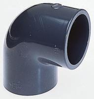 721101109 Georg Fischer Plastic Pipe Fitting, 90° Elbow, 1 1/4in