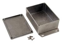 1590sf Hammond 1590 Series Die Cast Aluminium Enclosure, IP54, Flanged, 111 x 111 x 44mm