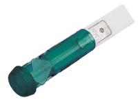 c0276aanab Arcolectric (Bulgin) Ltd 0276 Series Green Neon Panel Mount Indicator, 230V ac, 9.5mm Mounting Hole Size, Solder Tab