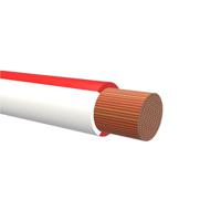 50995-16-100 NEMIQ 50995 Series Red/White 2.5 mm² Hook Up Wire, 1, 100m, PVC Insulation,