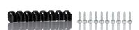 209-7810 Legris 8 Tubes Polymer Tube Clip, For Tube Diam. 6mm