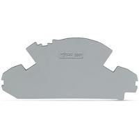 2007-8891 WAGO TOPJOB S Series End Plate for Use with DIN Rail Terminal Block