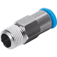 qsk-14-10 Festo QSK Series Push-in Fitting, R 1/4 Male, 153425