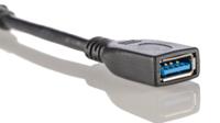 632905731122 Wurth Elektronik USB 3.1, Male USB C to Female USB A, 120mm
