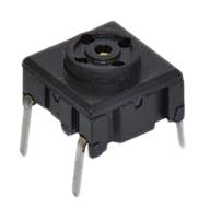 ra3eth9-10-4 MEC IP67 Black Flat Button Tactile Switch, SPST 50 mA 6.5 (Dia.)mm PCB