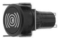 61-710002 EAO 61 Series Panel Mount Buzzer, 10 → 26 V dc, IP65, DC, Single-Tone