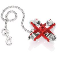 00-11-06 Knipex Diecast Zinc 9-way Universal Key, 5 → 11 mm Capacity