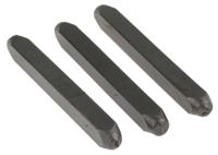 251-766 RS PRO 2.5mm x 9 Piece Engraving Punch Set, (0 → 9)