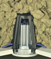 148-00098-spotclip-ii-pa66gf15-bk HellermannTyton Lighting Cover for use with Reel and blowed-in insulations with Halogen and LED Lamps,115mm Length,