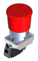 102-717 RS PRO Pull to Release Emergency Stop Push Button, Panel Mount, 22.5mm Cutout, INC, IP65