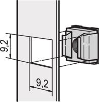 21100-216 nVent SCHROFF Steel M5 Cage Nut