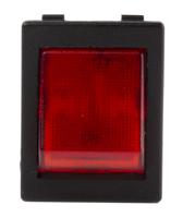 c1353alnae Arcolectric (Bulgin) Ltd Illuminated DPST, On-Off Rocker Switch Panel Mount