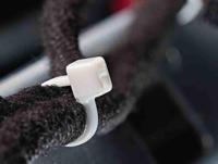 111-93019-t30r-pa66v0-wh HellermannTyton Cable Tie, 150mm x 3.6 mm, White Polyamide 6.6 (PA66), Pk-100