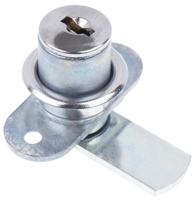 5611582 Euro-Locks a Lowe & Fletcher group Company Tambour Lock, 4mm Panel-to-Tongue, 17mm Cutout, Key Unlock