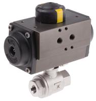 760-5643 RS PRO Ball type Pneumatic Actuated Valve, BSP 1/4in, 1000 psi