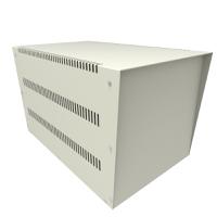 1453n Hammond 1453 Grey Steel Instrument Case, 305 x 305 x 483mm