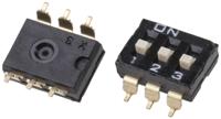 a6s-3104-h Omron 3 Way Surface Mount DIP Switch 3PST