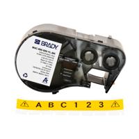 m4c-500-595-yl-bk Brady B-595 on Black on Yellow Label, 12.70 mm Width