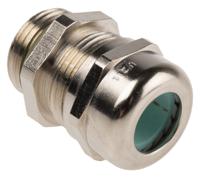 53112572 Lapp SKINTOP Series Nickel Plated Brass Cable Gland, M20 Thread, 7mm min., 13mm max., IP68