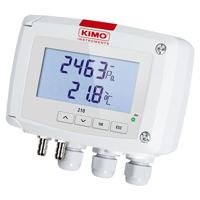 cp212-bo-r KIMO CP212 Series Pressure Sensor, -1000Pa Min, 1000Pa Max, Analogue Output, Differential Reading