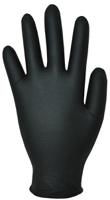 gl1005 Polyco Healthline Finite Black Black Powder-Free Nitrile Disposable Gloves, Size 10, XL, 100 per Pack