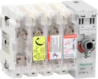 gs2f4 Schneider Electric Fuse Switch Disconnector, 4 Pole, 50A Max Current, 50A Fuse Current