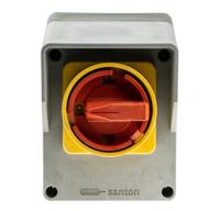 cs40-4p-nonc-mp1-ry9 SANTON 4P Pole Wall Mount Isolator Switch - 40A Maximum Current, 15kW Power Rating