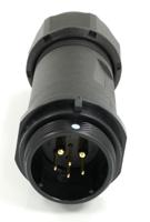 304-669 RS PRO Industrial Circular Connector, 6 Contacts, In-Line, SP21 Connector, Socket, Male, IP68, SP2111C Series