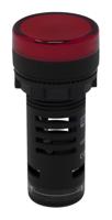 909-2525 RS PRO, Panel Mount Red LED Pilot Light, 22mm Cutout, IP65, Round, 230V ac