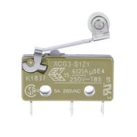 xcg3-s1-z1 Saia-Burgess Roller Lever Micro Switch, Solder Terminal, 6 A @ 250 V ac, SPDT, IP40