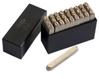 al-6 SAM 6mm x 25 Piece Engraving Letter Punch Set, (Letters: A → Z)