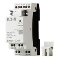 197223-easy-e4-dc-6ae1 Eaton EasyE4 Series Logic Module, 24 V dc Supply, Analogue Output, 4-Input, Analogue Input