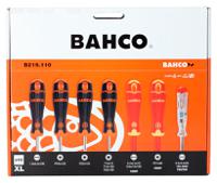 b219110 Bahco Slotted Insulated Screwdriver, 10-Piece