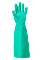 37185100 Ansell AlphaTec Solvex 37-185 Green Nitrile Glove, Size 10, Nitrile Coating