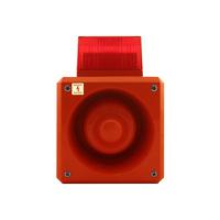 yl50d50rrfwr Clifford & Snell YL50 Series Red Sounder Beacon, 24 V dc, IP66, Fixed Mount, 112dB at 1 Metre