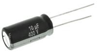 eeued2g100 Panasonic 10μF Aluminium Electrolytic Capacitor 400V dc, Radial, Through Hole - EEUED2G100
