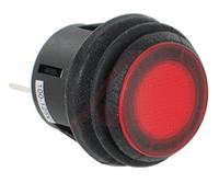 kfb2ala2rbb ZF Illuminated Push Button Switch, On-None-Off, Panel Mount, 20.2mm Cutout, SPST, IP65