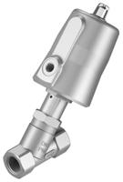 vzxf-l-m22c-m-b-g12-130-m1-v4v4t-50-40 Festo Angle Seat type Pneumatic Actuated Valve, BSP 1/2in, 40 bar