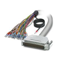 2926580 Phoenix Contact Male 37 Pin D-sub Unterminated Serial Cable, 1m, 25/S, CABLE-D-37SUB/M/OE/0 Series