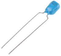 rcer71h106mwk1h03b Murata 10μF Multilayer Ceramic Capacitor MLCC, 50V dc V, ±20% , Through Hole