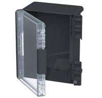 96028574 Bopla Bocube Series Graphite Grey Polycarbonate V0 Enclosure, IP66, IP68, IK07, Clear Lid, 160 x 300 x 239mm