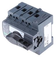 28903 Schneider Electric 4P Pole Isolator Switch - 63A Maximum Current, 30kW Power Rating, IP40