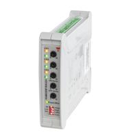 pam03db1rau24 Carlo Gavazzi Through Beam Photoelectric Sensor, Cylindrical Sensor, 50 m Detection Range Plug and Connect