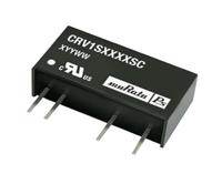 crv1s0505sc Murata Power Solutions CRV1 DC-DC Converter, 5V dc/ 200mA Output, 4.5 → 5.5 V dc Input, 1W, Through Hole, +85°C