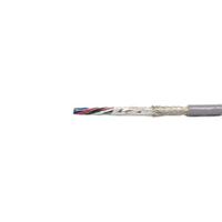 86501cy-sl005 Alpha Wire Xtra-Guard FLEX Performance Cable Multicore Cable, 2 Cores, 0.18 mm² 26, Screened, 100 ft, Grey Polyvinyl