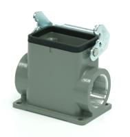 208-4299 RS PRO Heavy Duty Power Connector Housing, M32 Thread, Side Entry